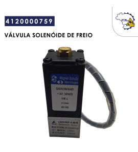 4120000759|Válvula solenóide de freio 4120000759|Válvula solenóide de freio