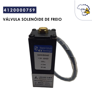4120000759|Válvula solenóide de freio 4120000759|Válvula solenóide de freio