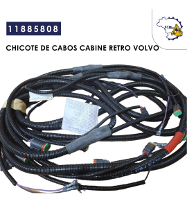 11885808|Chicote de cabos cabine retro Volvo 