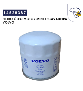 14528387|Filtro óleo motor mini Escavadeira volvo 14528387|Filtro óleo motor mini Escavadeira volvo