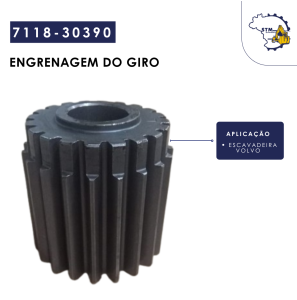 7118-30390|Engrenagem do giro