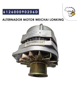 612600090206d|Alternador motor Weichai Lonking Sdlg Original 612600090206d|Alternador motor Weichai Lonking Sdlg Original
