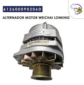 612600090206d|Alternador motor Weichai Lonking Sdlg Original 