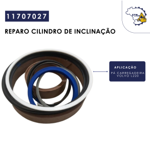 11707027|Reparo Cilindro de Inclinação 11707027|Reparo Cilindro de Inclinação